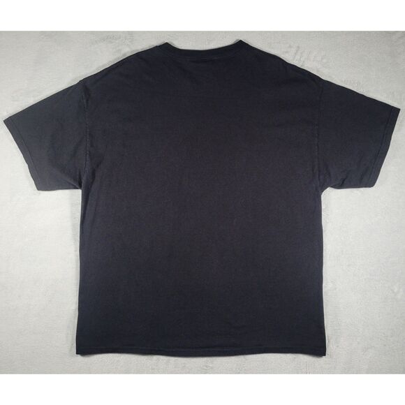 Delta Pro Weight 2007 Bob Marley Y2K Rasta Pot Leaf‎ Mens 2XL Black Graphic Tee - Picture 2 of 8